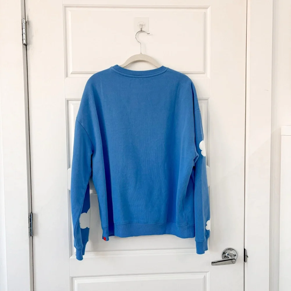 KULE Blue Cloud Sweatshirt RARE - Picture 6 of 8